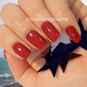 berry glitz Incoco nails glitter retired manicure